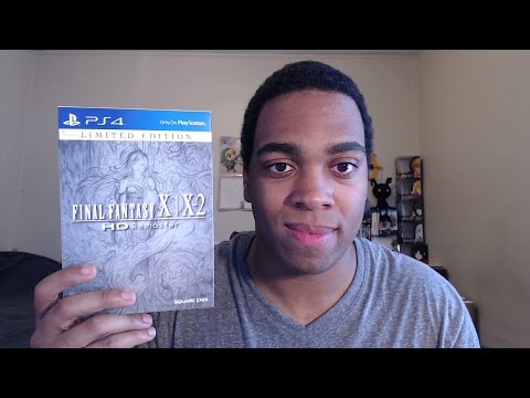 Final Fantasy X/X-2 HD Remaster Limited Edition Unboxing! (PS4)