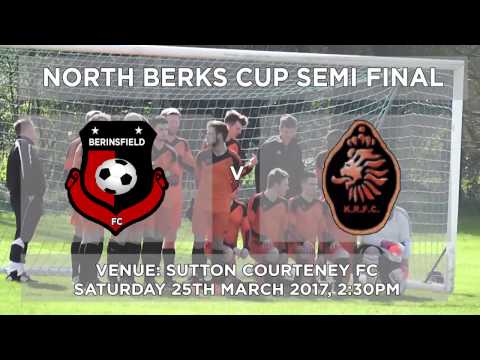 North Berks Cup Semi-Final Berinsfield FC v Kintbury Rangers FC