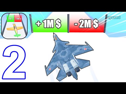 Gameplay Walkthrough Part 2 Levels 13-21 Merge Plane Game (iOS, Android) - YouTube