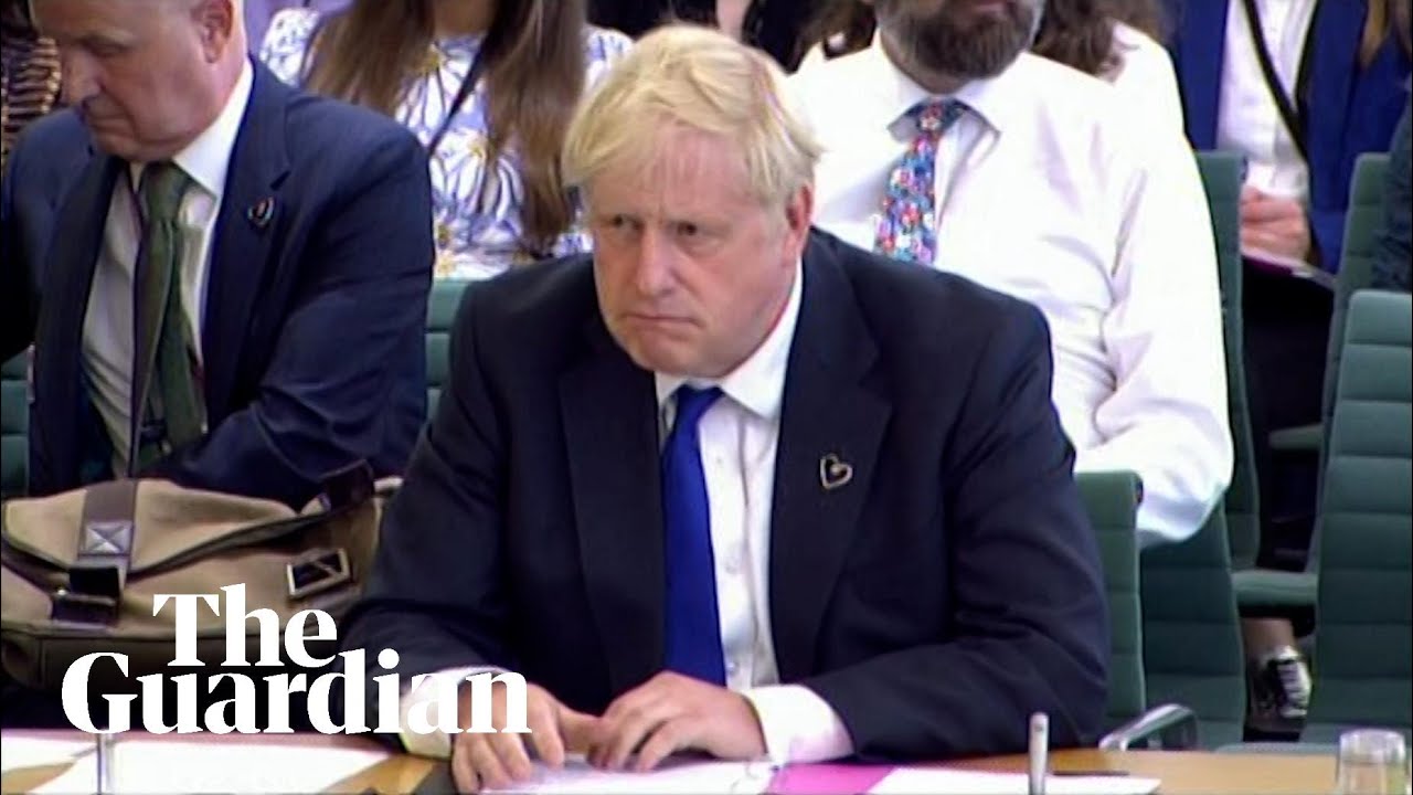 Boris Johnson takes questions from liaison committee on integrity in politics – watch live
