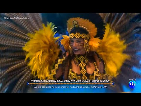 Cunhã Poranga Marciele Albuquerque-Ensaio Técnico do do Boi Caprichoso | PARINTINS 2025