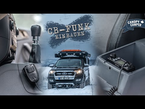 CB-Funk in OFFROAD 4x4 Camper selber einbauen | KOMMUNIKATION für Overlander! 📡 - [Team TS-11vi]