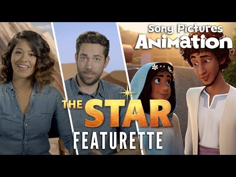 Gina Rodriguez and Zachary Levi are Mary and Joseph