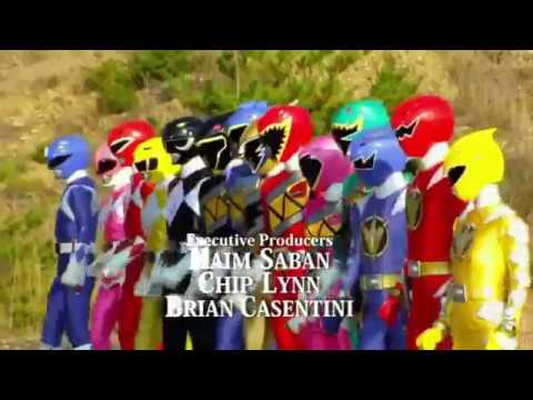 Power Rangers Dino Team Up Fan Intro