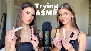 We Try Asmr *Doing Your Makeup*