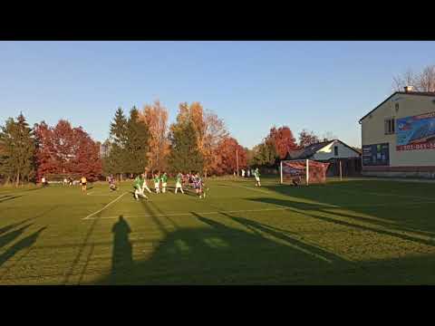 Gdovia Gdów - Raba Dobczyce gol na 0:1, 31.10.2021