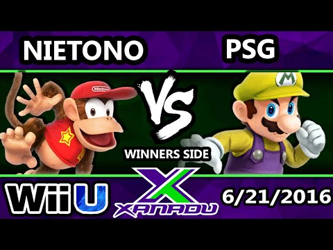 S@X 155 - Nientono (Diddy) Vs. PSG (Mario) SSB4 Tournament - Smash Wii U - Smash 4