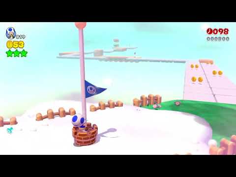 Super Mario 3D World (Switch) | Level 9-4 (2) (Tied WR)