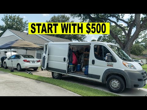 How to Start a Detailing Business With $500 on Amazon!