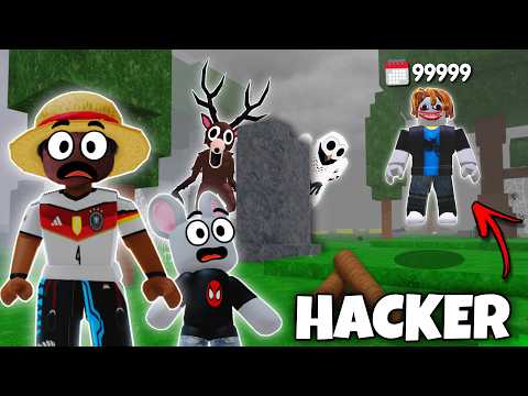 JOGUEI COM O HACKER MAIS APELÃO DO 99 NOITES NA FLORESTA COM O LARRYZINHO e LARIZINHA!