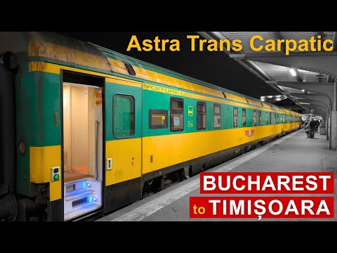 Private Sleeper on Romania’s Astra Trans Carpatic Night Train | Bucharest to Timisoara