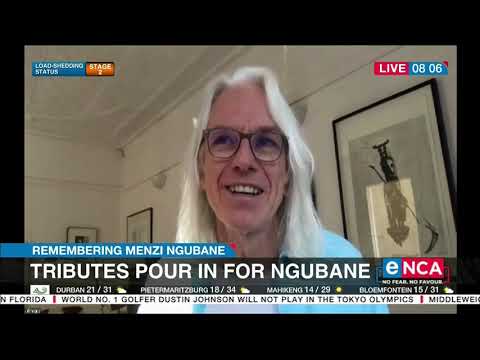 Tributes pour in for Menzi Ngubane