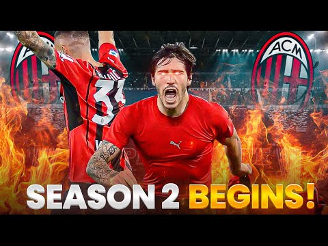 AC Milan Career Mode SEASON 2 Begins! | FC 26