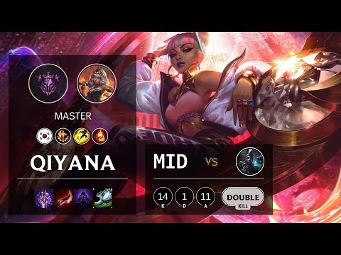 Qiyana Mid vs Ekko - KR Master Patch 10.9
