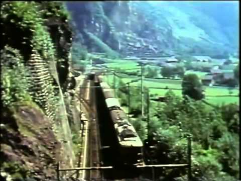 50 Jahre Lötschbergbahn: Film zum Jubiläum im Jahr 1963