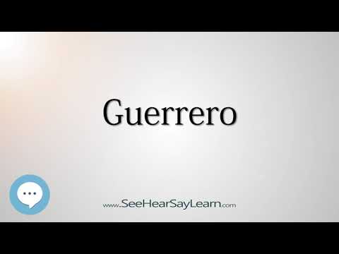 Guerrero (How to Pronounce Cities of the World)💬⭐🌍✅