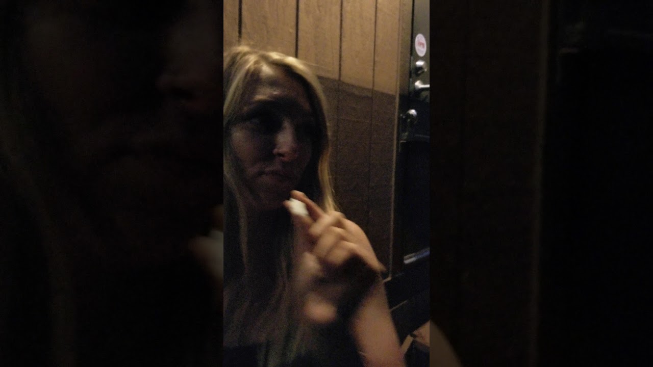 Smoking weed with a girl