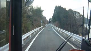 preview picture of video '【大船渡線BRT前面展望】29便 細浦→下船渡'