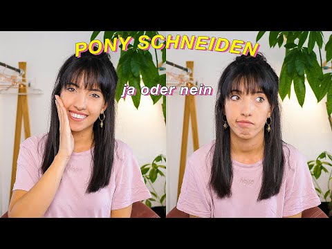 Sollst du dir einen Pony schneiden? Bereue ich es und so style ich ihn.