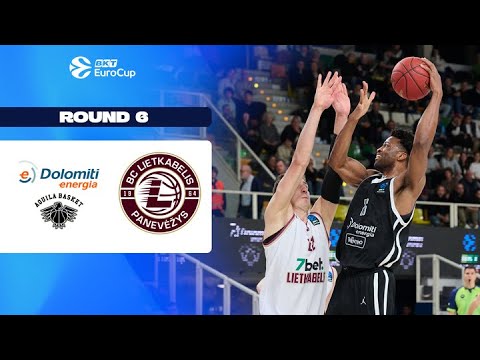 DOLOMITI Energia Trento – LIETKABELIS Panevezys | Round 6 | EuroCup 2025-26