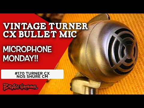 Best Blues Harmonica Microphones | Classic Turner CX, Blues Jam Harp -  Microphone Monday 170