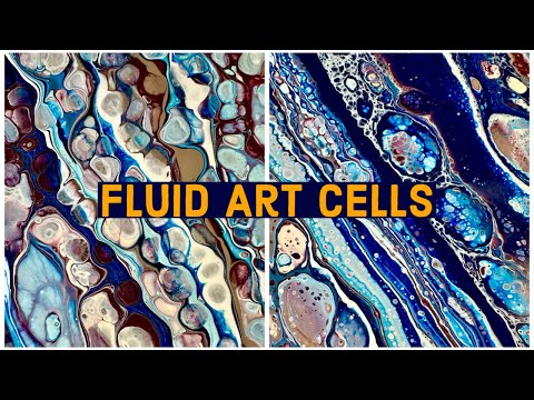 (26) Easy to Follow Guide for Amazing Cells in Fluid Art- Silicone + RainX