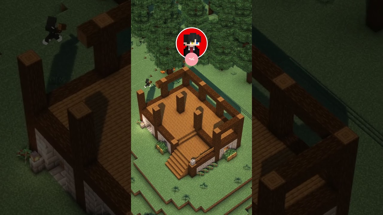 Minecraft Spruce House 🏠#minecraft