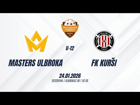 ZU12 Masters Ulbroka Red-FK Kurši- 24/01/2026