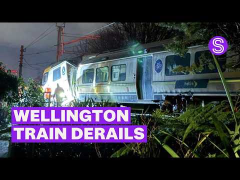 Wellington train derails, several people hospitalised | Stuff.co.nz