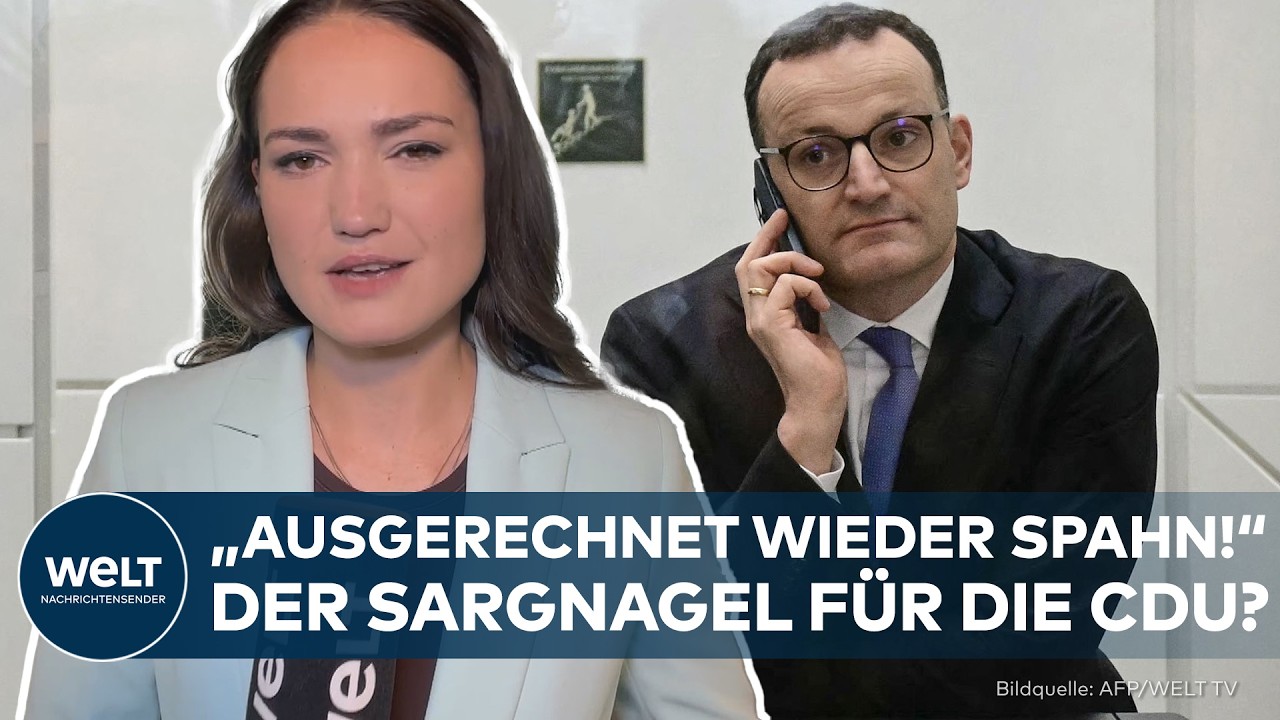 ABSTURZ DER CDU: AfD zieht davon! Reißen Jens Spahn und Philipp Amthor die Union in den Abgrund?