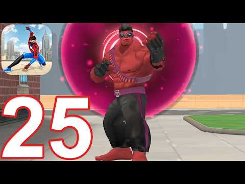 Rope Fighter Action - Gameplay Walkthrough Part 25 - Hulk Boss (iOS, Android)