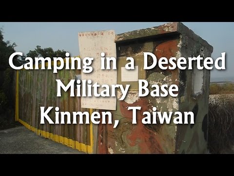 Camping in a Deserted Military Base in Taiwan