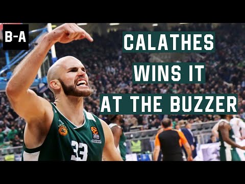 Nick Calathes WINS IT at the BUZZER | Full Highlights | Panathinaikos - Zalgiris 94-93 | 25.01.2018