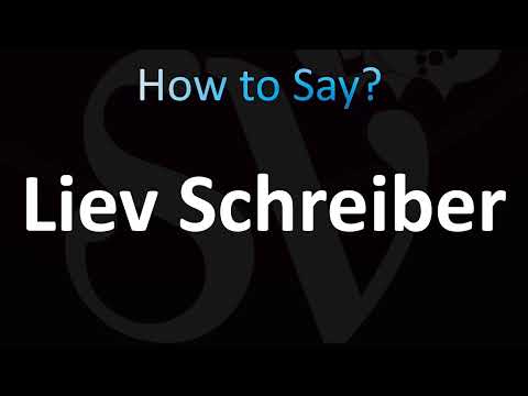 How to Pronounce Liev Schreiber (CORRECTLY!)
