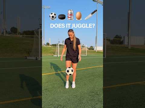 Could you juggle these 5 things?? #soccer #soccerplayer
