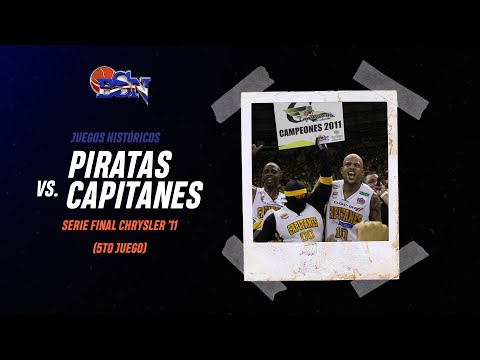Piratas de Quebradillas vs. Capitanes de Arecibo - Serie Final Chrysler '11 (5to Juego)