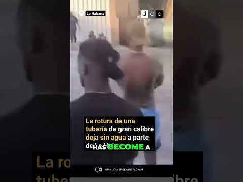 San Miguel Flood: Mother Pipe Explodes, Creates River #shorts