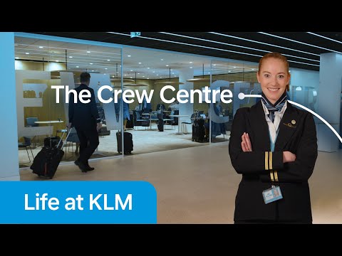 Where our flight crew comes together 💙 | The Crew Center | Life At KLM