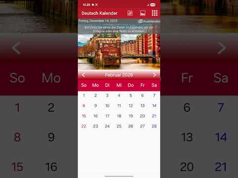 Deutsch Kalender 2026