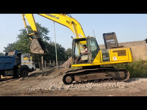 Komatsu excavator pc 200 for all function not working,