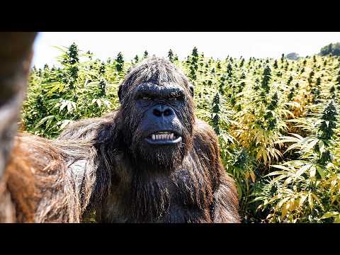 BIGFOOT VLOG 34 - BRO, I JUST FOUND JAMAICAN STASH FARM IN MY FOREST