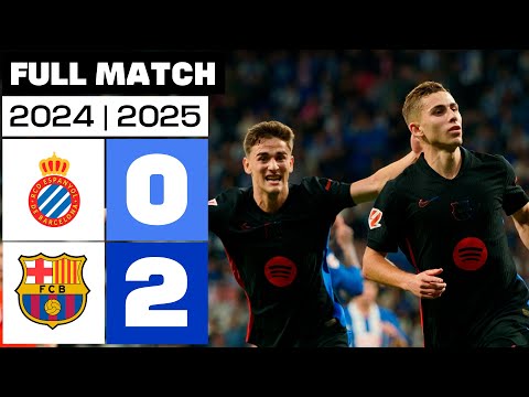 RCD Espanyol 0 - 2 FC Barcelona | FULL MATCH | LALIGA EA SPORTS 2024/25