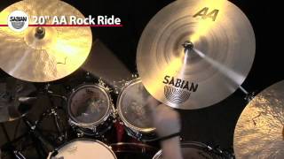 Video thumbnail for Sabian 20'' AA Rock Ride Cymbal- Killer Ride demo by SABIAN Cymbals