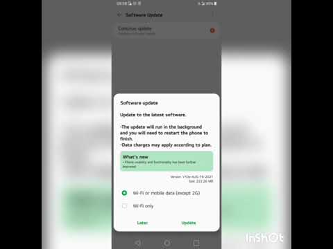 LG WING SOFTWARE UPDATE IN INDIA.