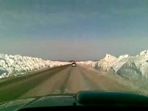 zapada imensa, E85 - DN2 intre Focsani si Ramnicu Sarat