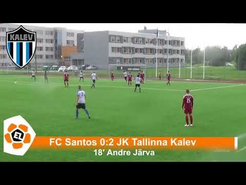 Esiliiga XXII voor: Tartu FC Santos 4:5 JK Tallinna Kalev