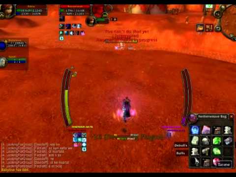 Hunter +  Priest ( without  mana  )   vs  MAGE  , MAGE  and ROGUE  and sameone ....