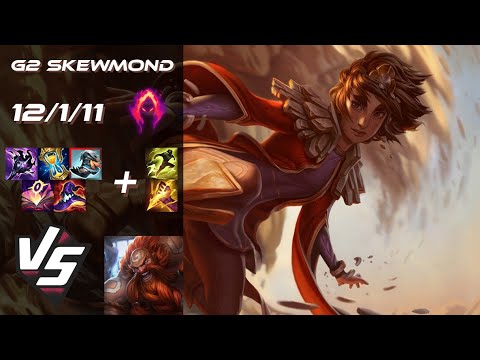 G2 Esports SkewMond JUNGLE Taliyah vs Gragas - EU Challenger Patch 25.S1.3