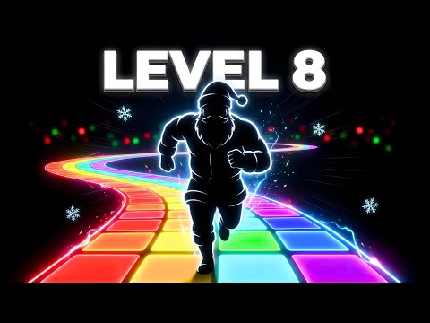 CHRISTMAS CALORIE BURN🎅Immersive Interactive Workout Game – LEVEL 8 | Fast Reaction | No Equipment