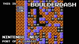 This is Boulderdash for the NES
